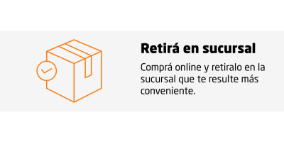 Retirá en sucursal