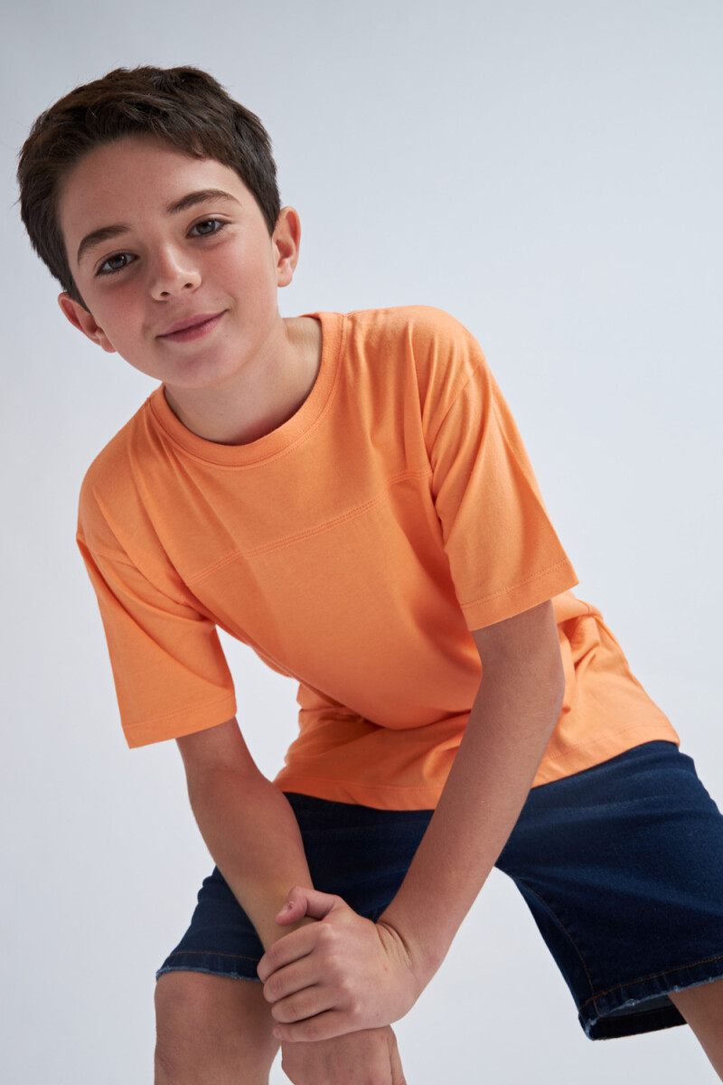 Camiseta manga corta Naranja