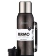 Termo Premium 1lt. Con base de Silicona Negro Metalizado