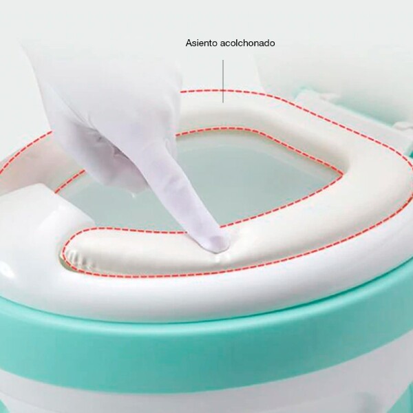 Pelela Bebe Mochila Water Con Cisterna Ideal Para Niños Variante Color Verde
