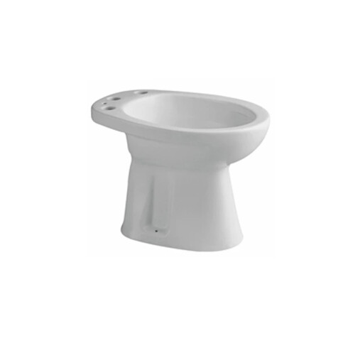 SANITARIO BIDET ANDINA BLANCO BRILLO PARA BAÑO LOZA 000