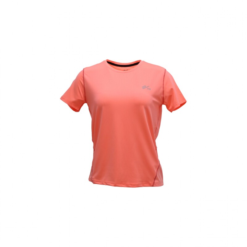 Camiseta Iron Tee Ss de Mujer Rosado
