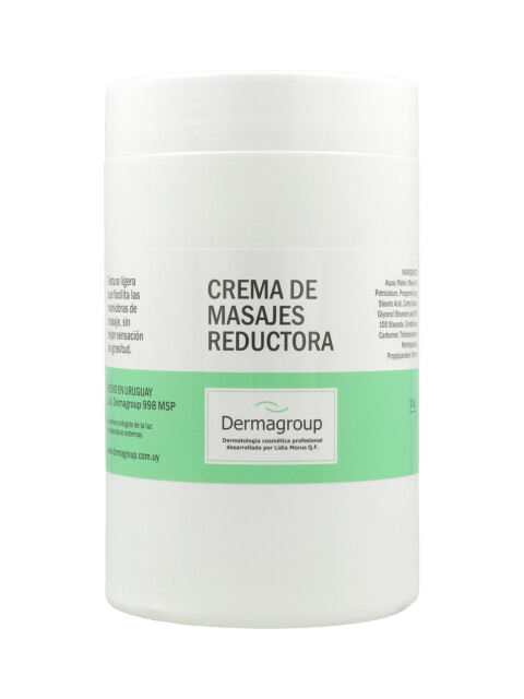 Crema de Masajes Reductora 1 Kg.