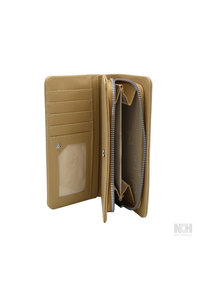 Billetera Las Oreiro Beige
