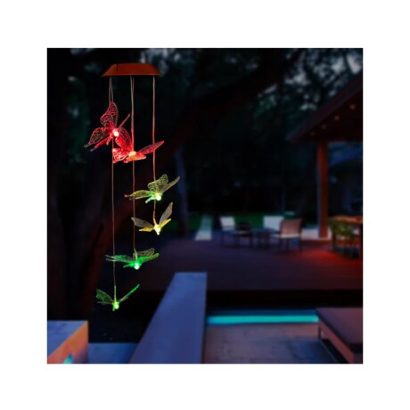 LLAMADOR DE ÁNGELES LED SOLAR 13*13*10CM 001