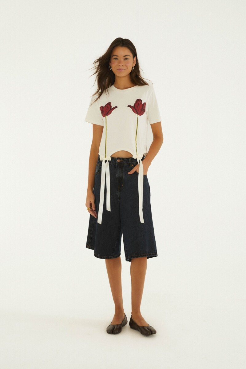 REMERA LAZOS Crudo