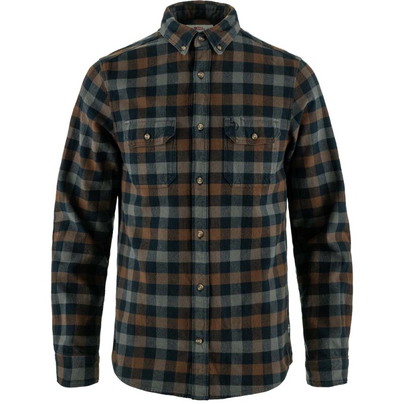 Camisa Fjallraven Skog Shirt M Hombre Dark Navy-dark Oak