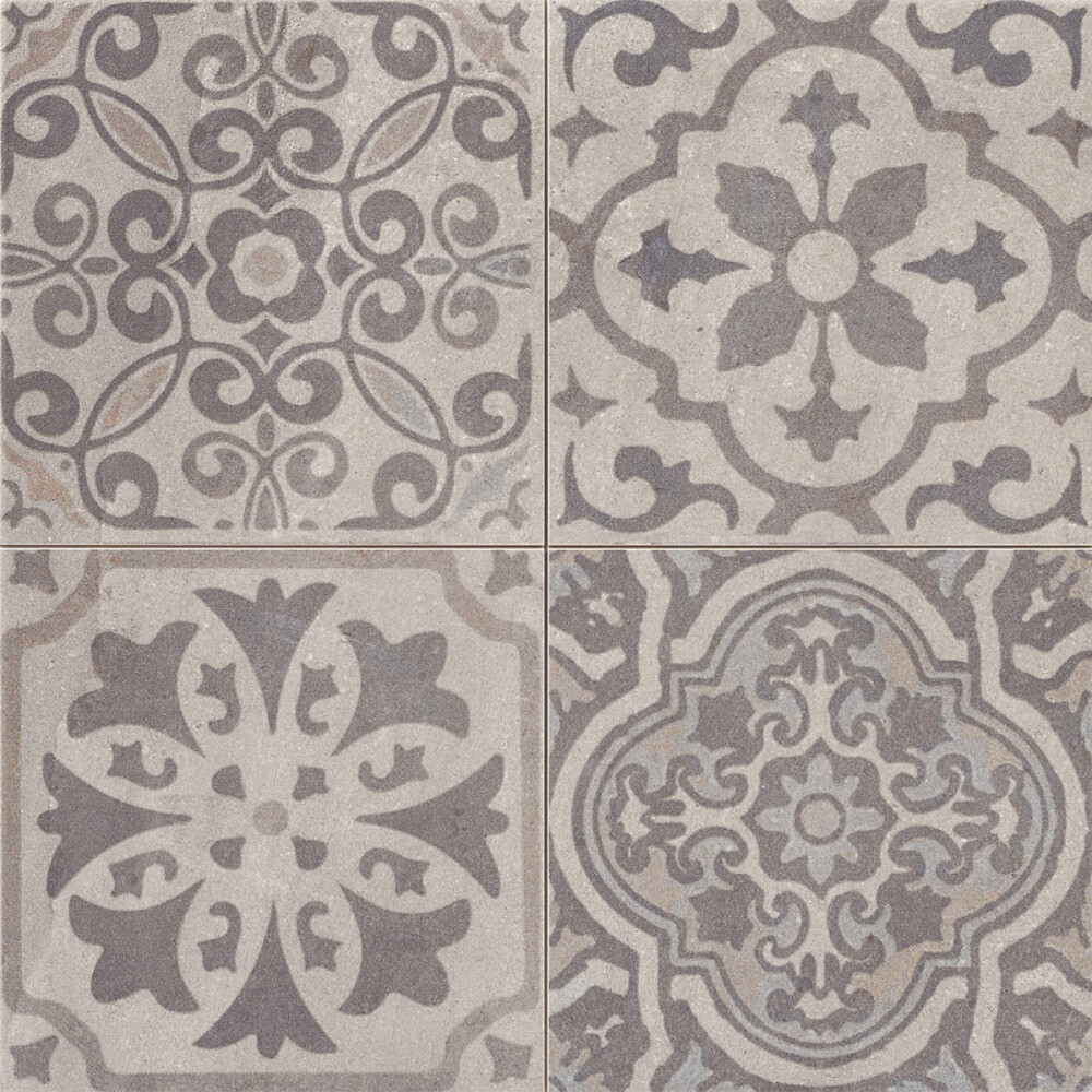 PORCELANATO SKYROS DECO GRIS "A" 44X44 CM Porcelanato Skyros Deco Gris "a" 44x44 Cm