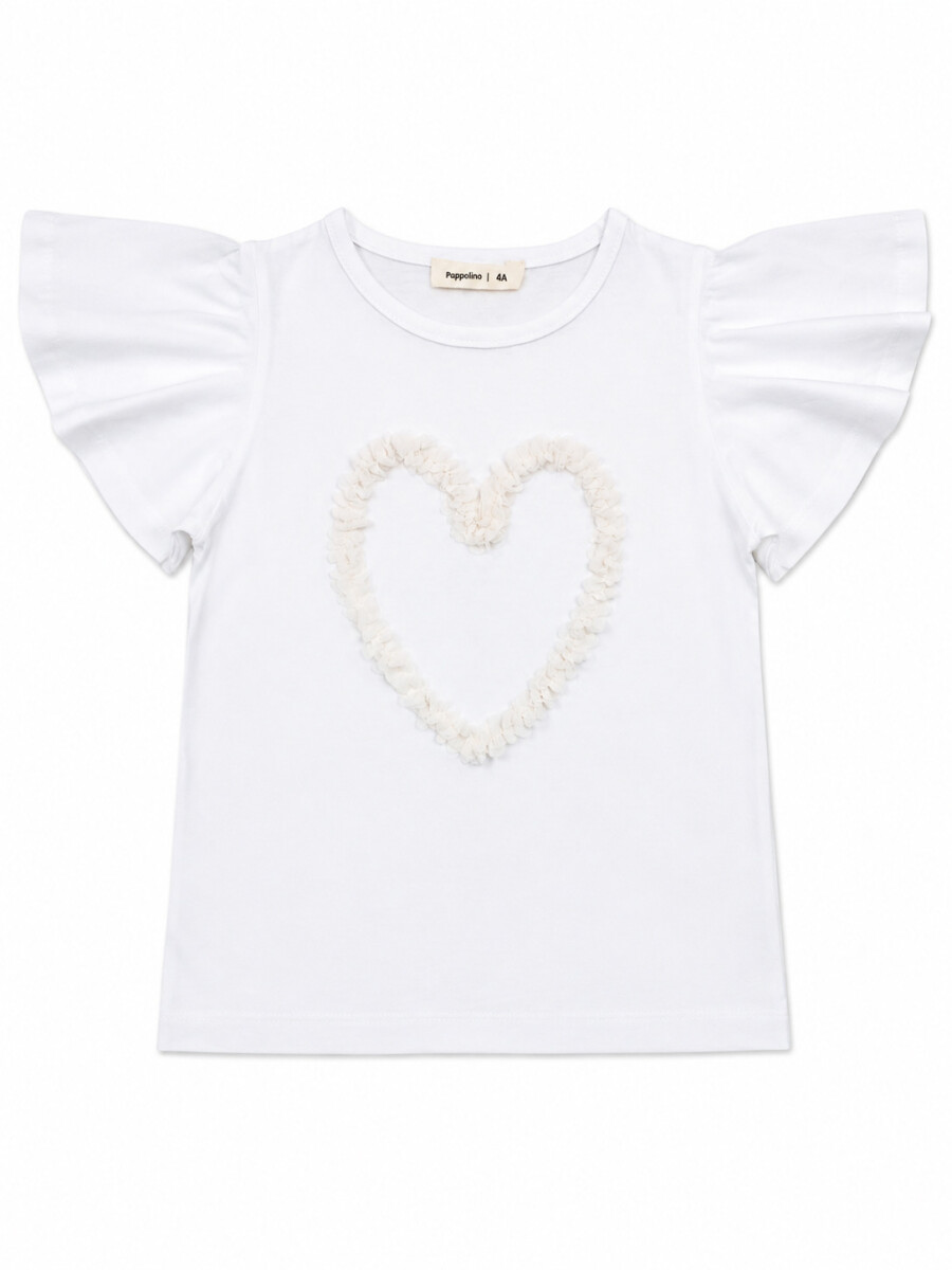REMERA PAU II - BLANCO. 
