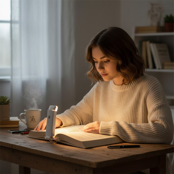 Luz Para Lectura Libros Led Portatil Recargable Nocturna Color Variante
