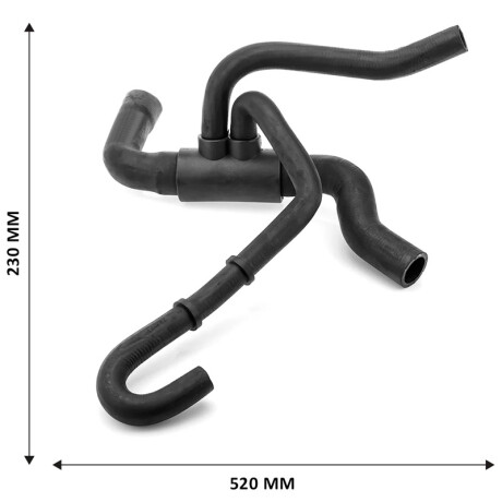 CAÑO FIAT INF. RADIADOR UNO EVO 2010/ S/AA - CAÑO FIAT INF. RADIADOR UNO EVO 2010/ S/AA -