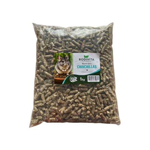 Ración para Chinchillas 1 Kg (Rodivita) Ración para Chinchillas 1 Kg (Rodivita)