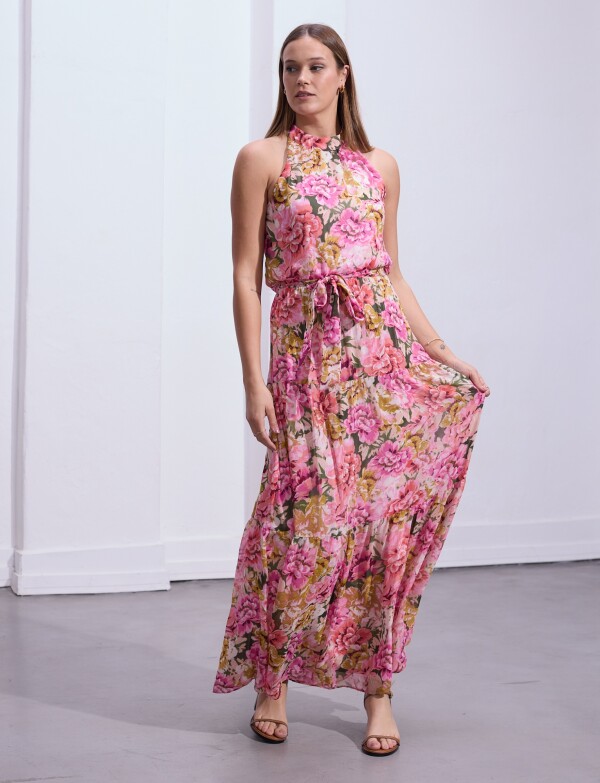 Vestido Maxi Printed ROSA/MULTI