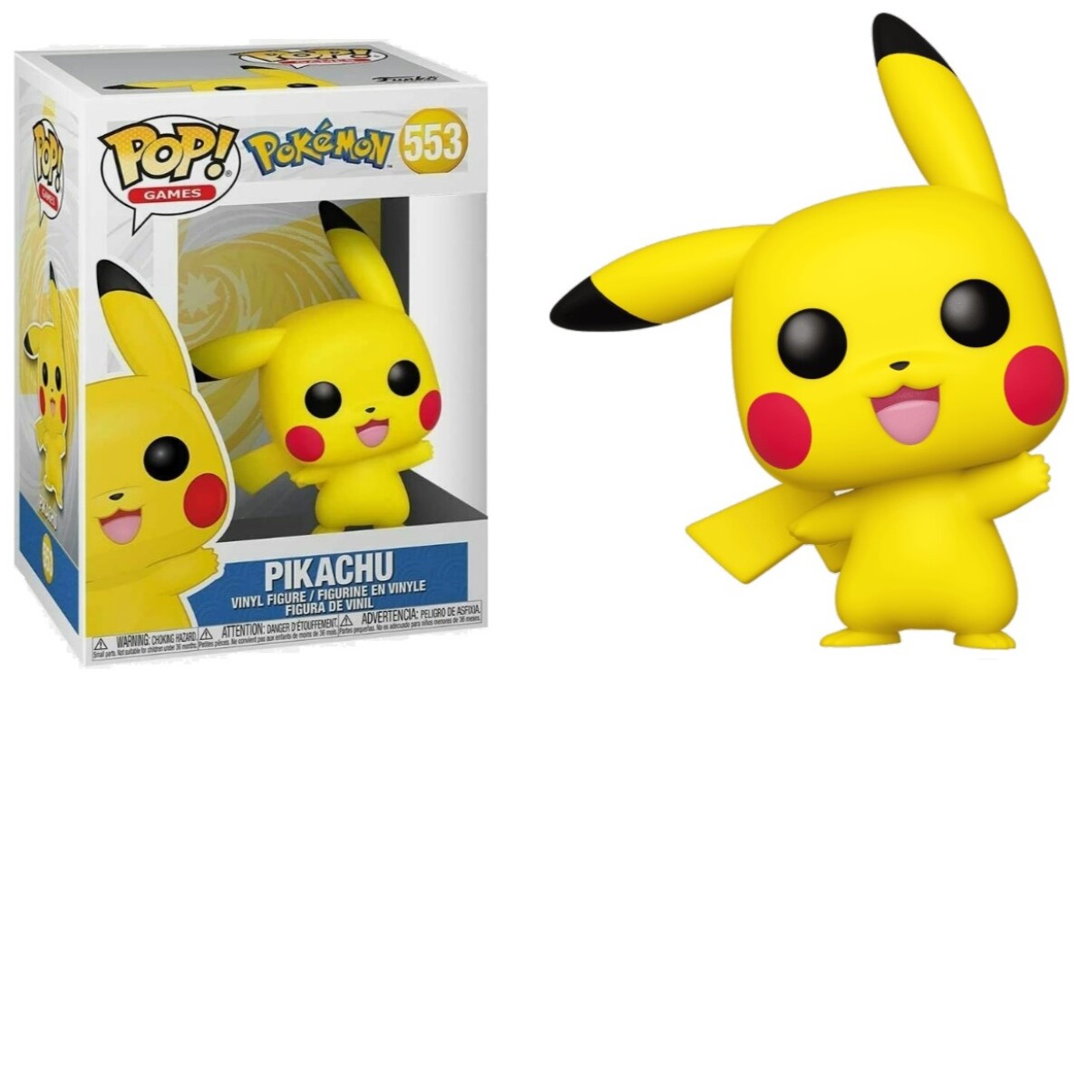 Figura Funko Pop Pokémon - Pikachu (Waving) Universo Binario 