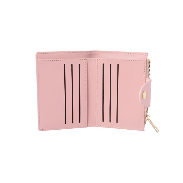 Billetera clásica para dama rosa