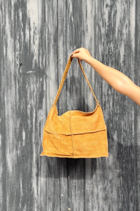 Cartera Boxy Cuoio King