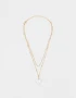 Collares Cortos Con corazón Collar Con Corazón - Dorado