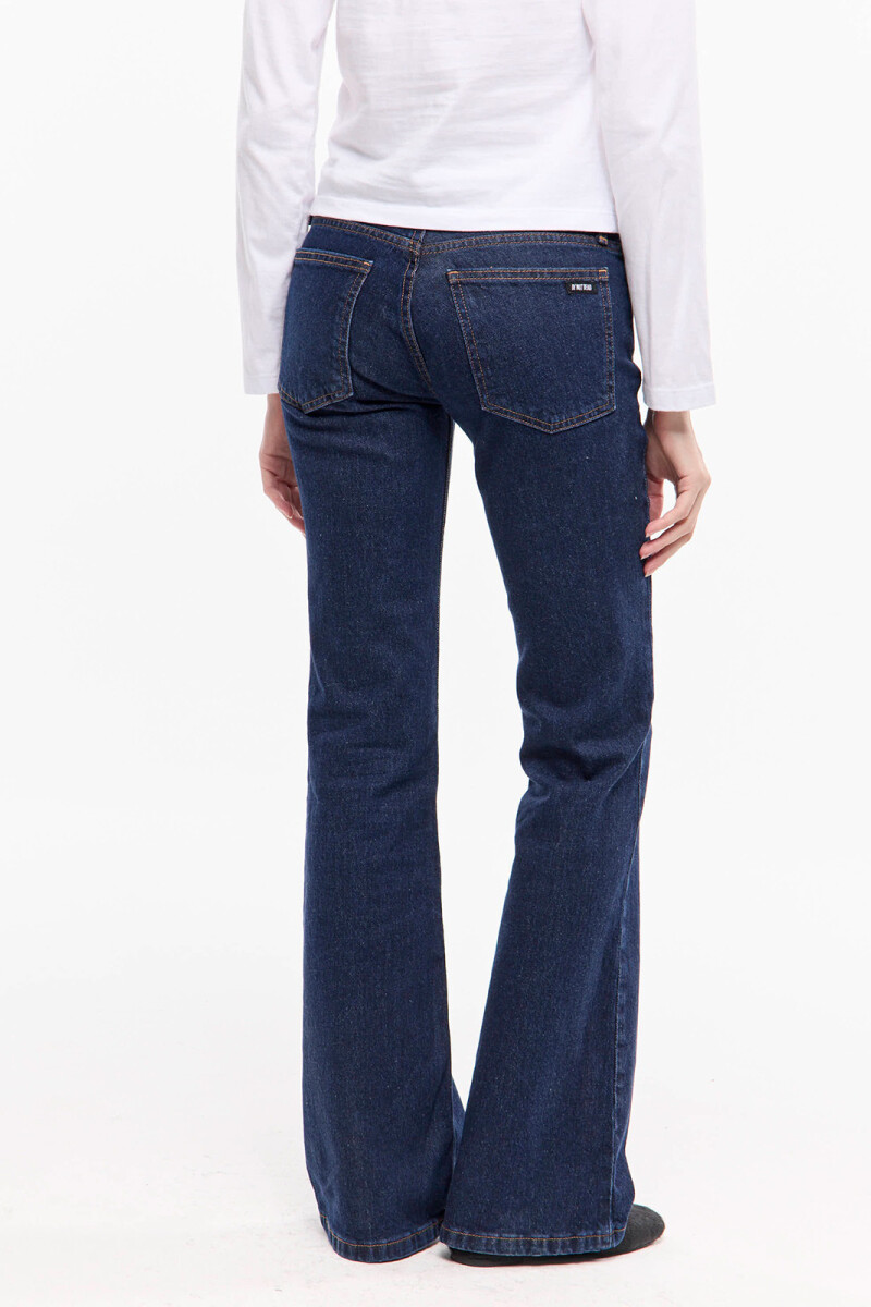 LOW BOOTCUT BLUE Azul