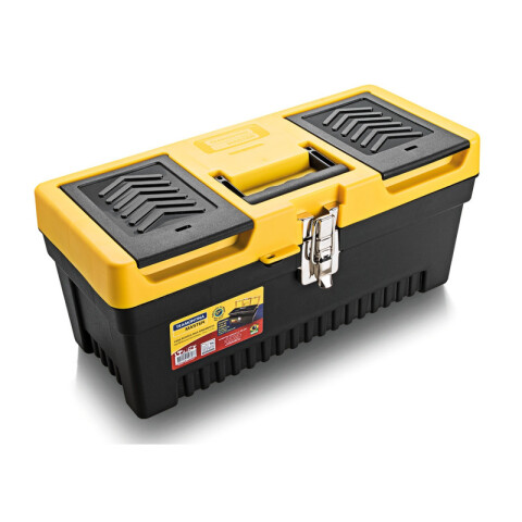 Caja de herramientas 17", cierre metálico -TRAMONTINA TN0826