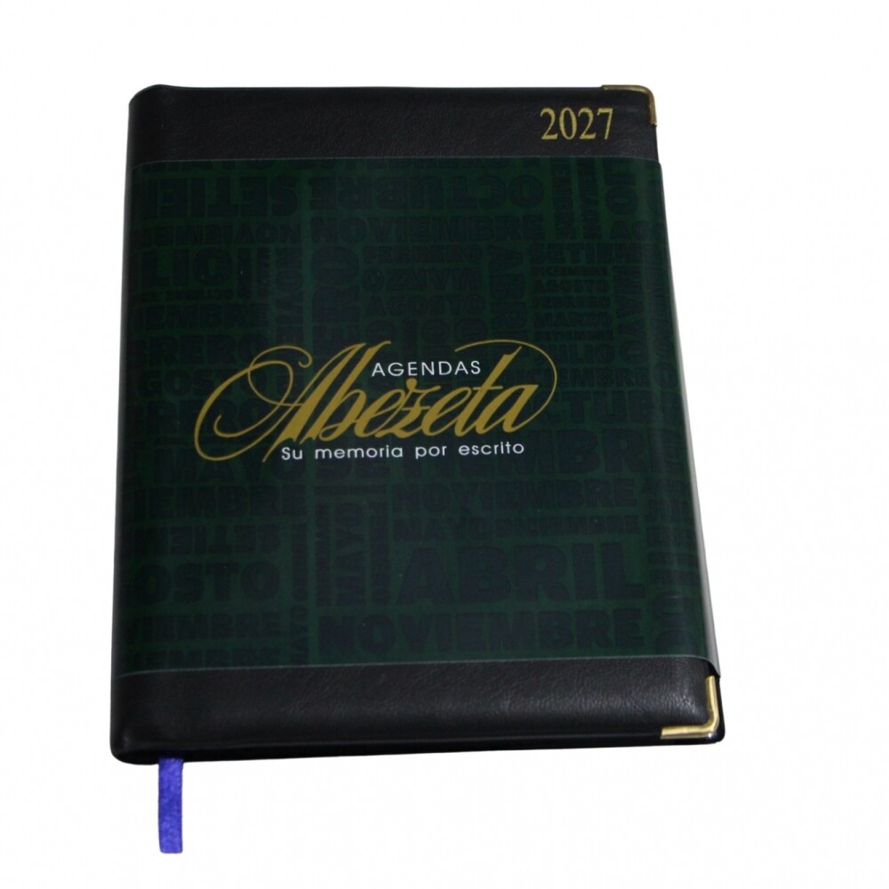 AGENDA ABEZETA 202 CLSSICA DEL AÑO TAPA ESPECIAL SEMANA A LA VISTA TAPA NEGRA