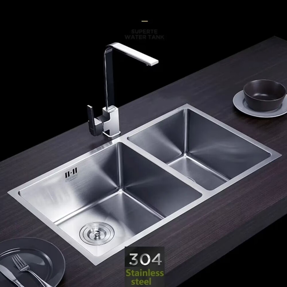 Pileta de cocina DREAM pileta y media inox(304) 76x42x23 cm Pileta De Cocina Dream Pileta Y Media Inox(304) 76x42x23 Cm