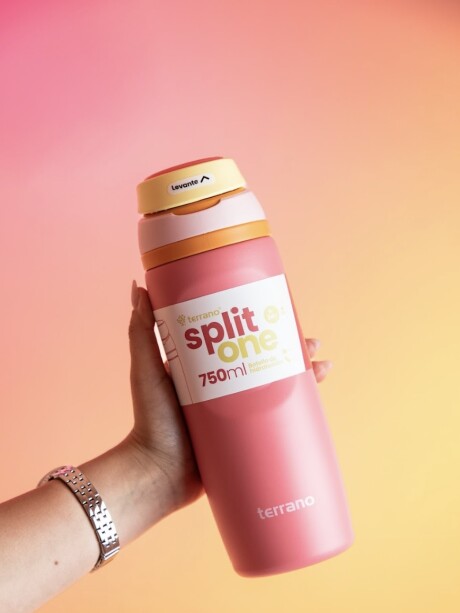 BOTELLA SPLIT ONE POP UP 750ML. Coral