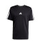 Remera de Hombre Adidas Essentials 3 Negro - Blanco