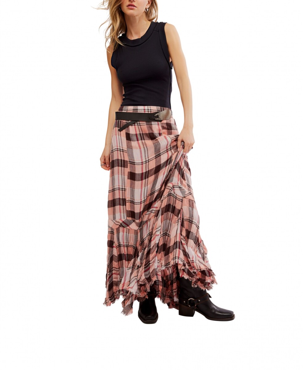 FALDA MAXI PLAID 