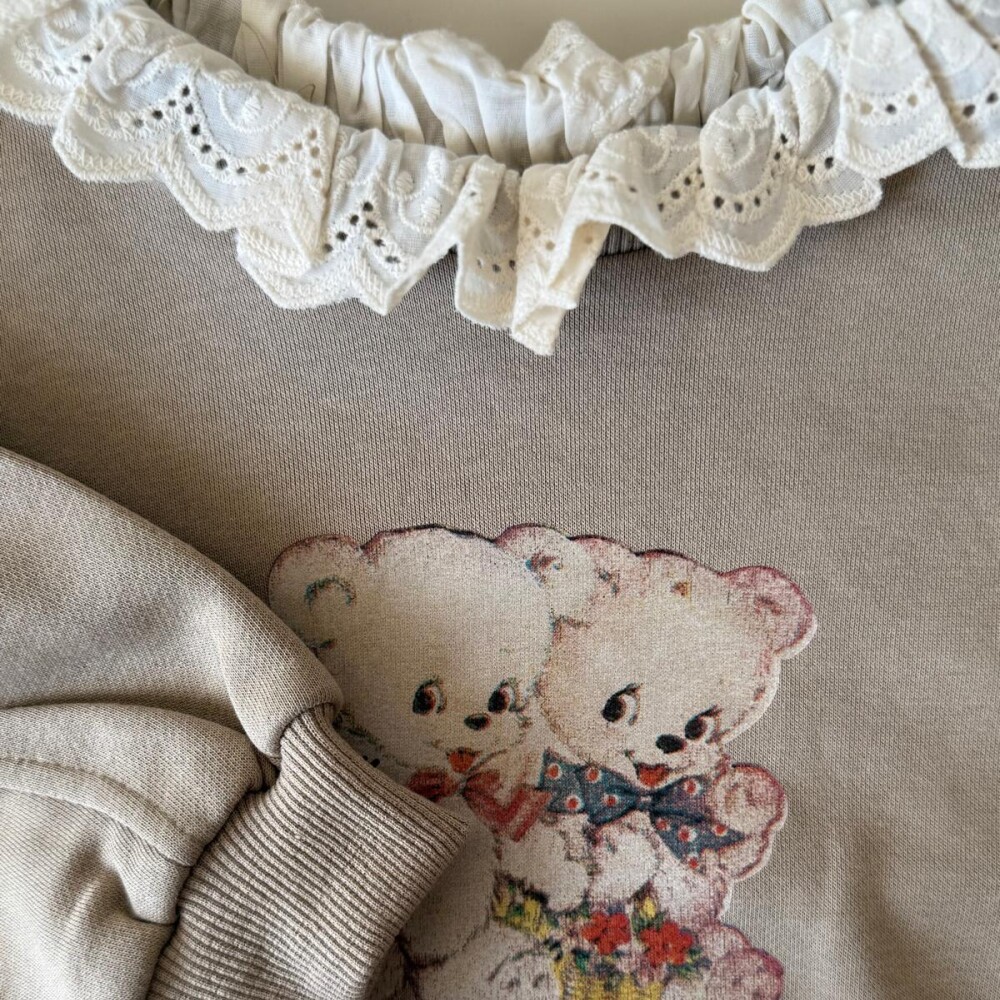 Buzo Oso Cuello Broderie Buzo Oso Cuello Broderie