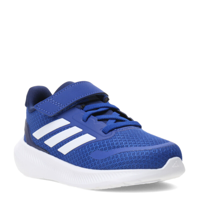 Championes de Niños Adidas Run Falcon 5 Infantil Azul Real - Azul Marino - Blanco