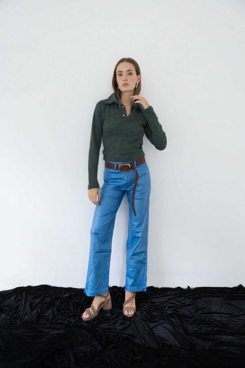 Fire Pant - Celeste 