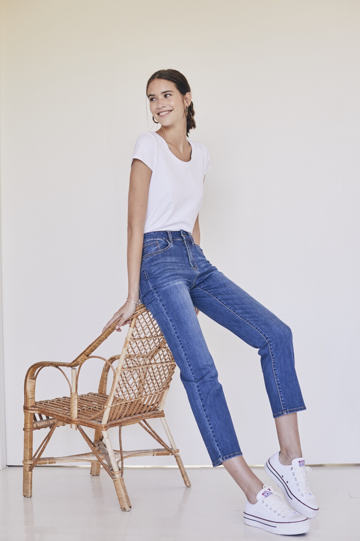 REBEL DENIM | JEAN RECTO AZUL