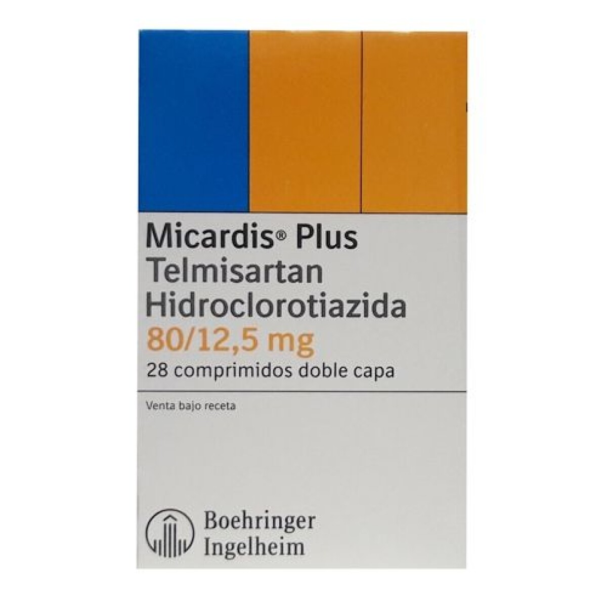MICARDIS PLUS 80/12.5 MG X 28 COMPRIMIDOS 