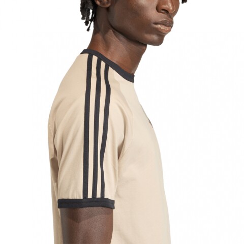 CAMISETA adidas 3 STRIPES Beige