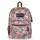MOCHILA JANSPORT CROSS TOWN - BLACK PAINTERLY-MUSHROOMS