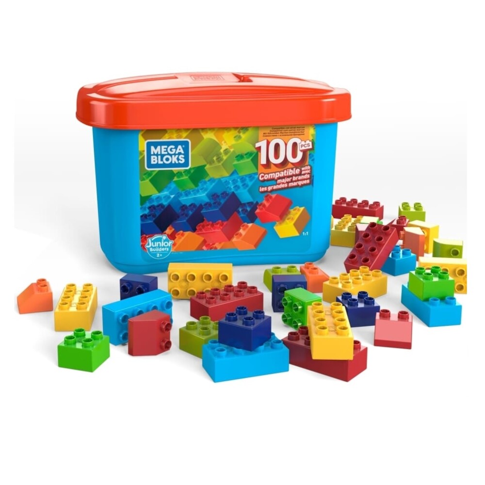 Mega Caja De Construcción Mini 100 Piezas MEGA BLOKS - MEGA CAJA DE CONSTRUCCIÓN MINI 100 PIEZAS