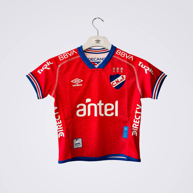 Camiseta de Niños Umbro Nacional Away 1 Rojo - Blanco - Azul