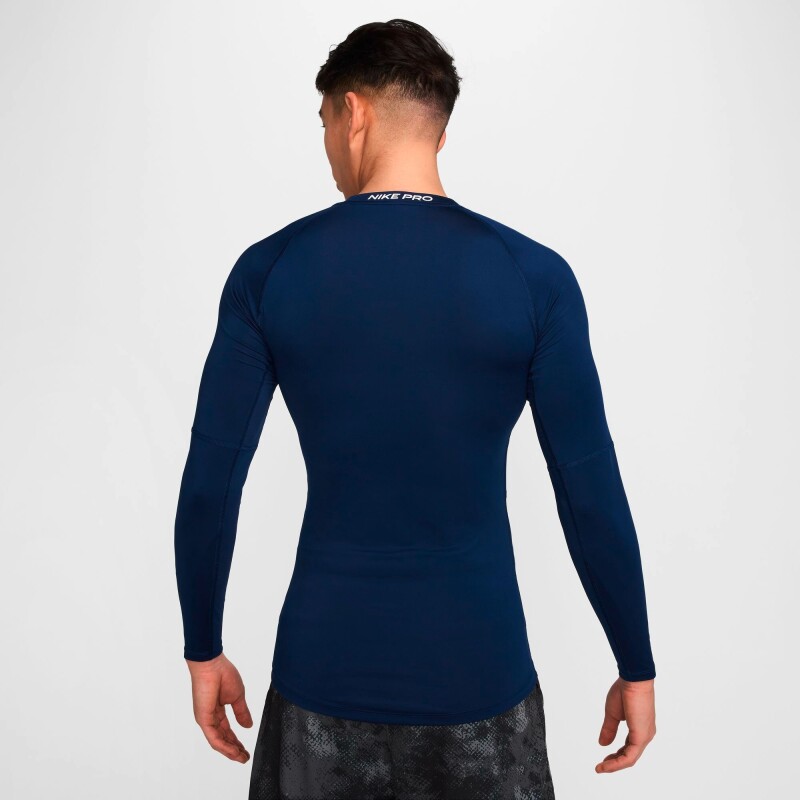 Remera Nike Pro Dri-Fit Tight Top de Hombre Azul