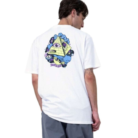 Remera Santa Cruz Knibbs Invasion Blanco