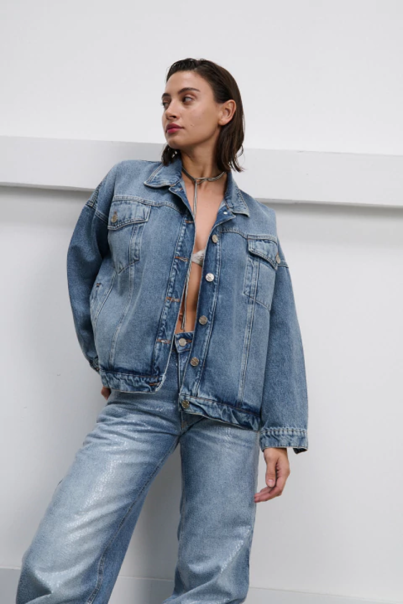 CAMPERA OVER CAIMAN Azul