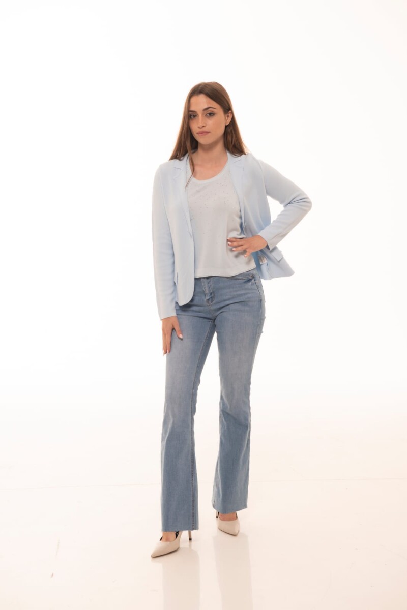 Blazer Fashion - Celeste 