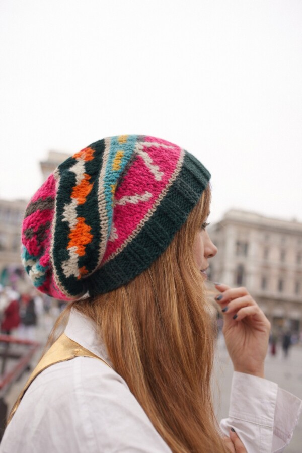 Rosly Wool Hat Verde Inglés