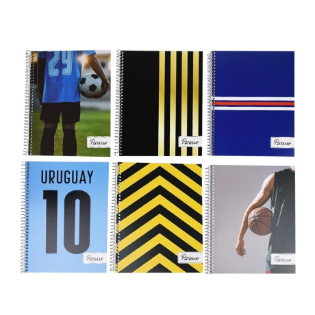 CUADERNO PICASSO ESPIRAL 96HOJAS RAYADO 221245-2 CUADERNO PICASSO ESPIRAL 96HOJAS RAYADO 221245-2