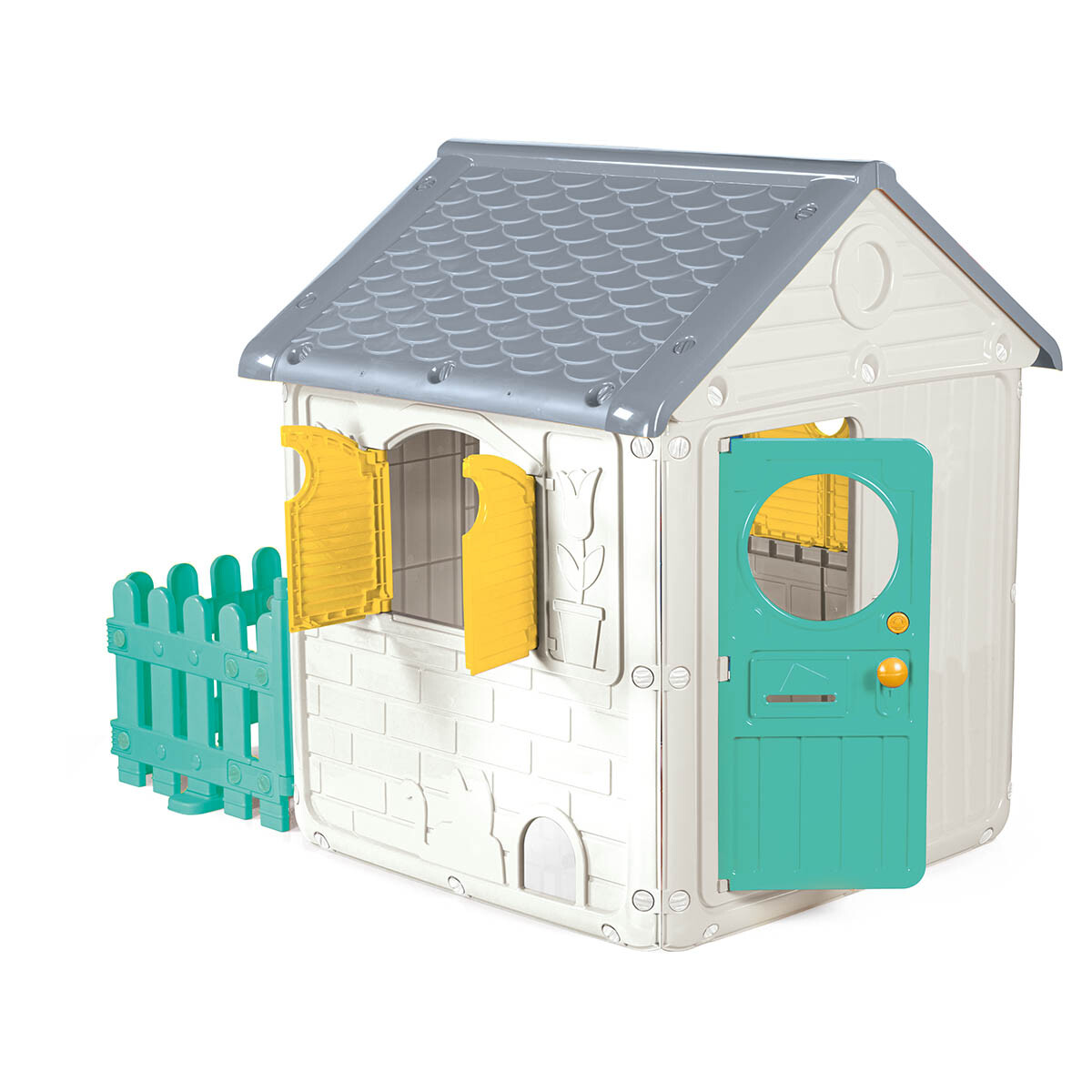 Casita Para Niños Europea C/ Cerco Jardín Dolu Grande 
