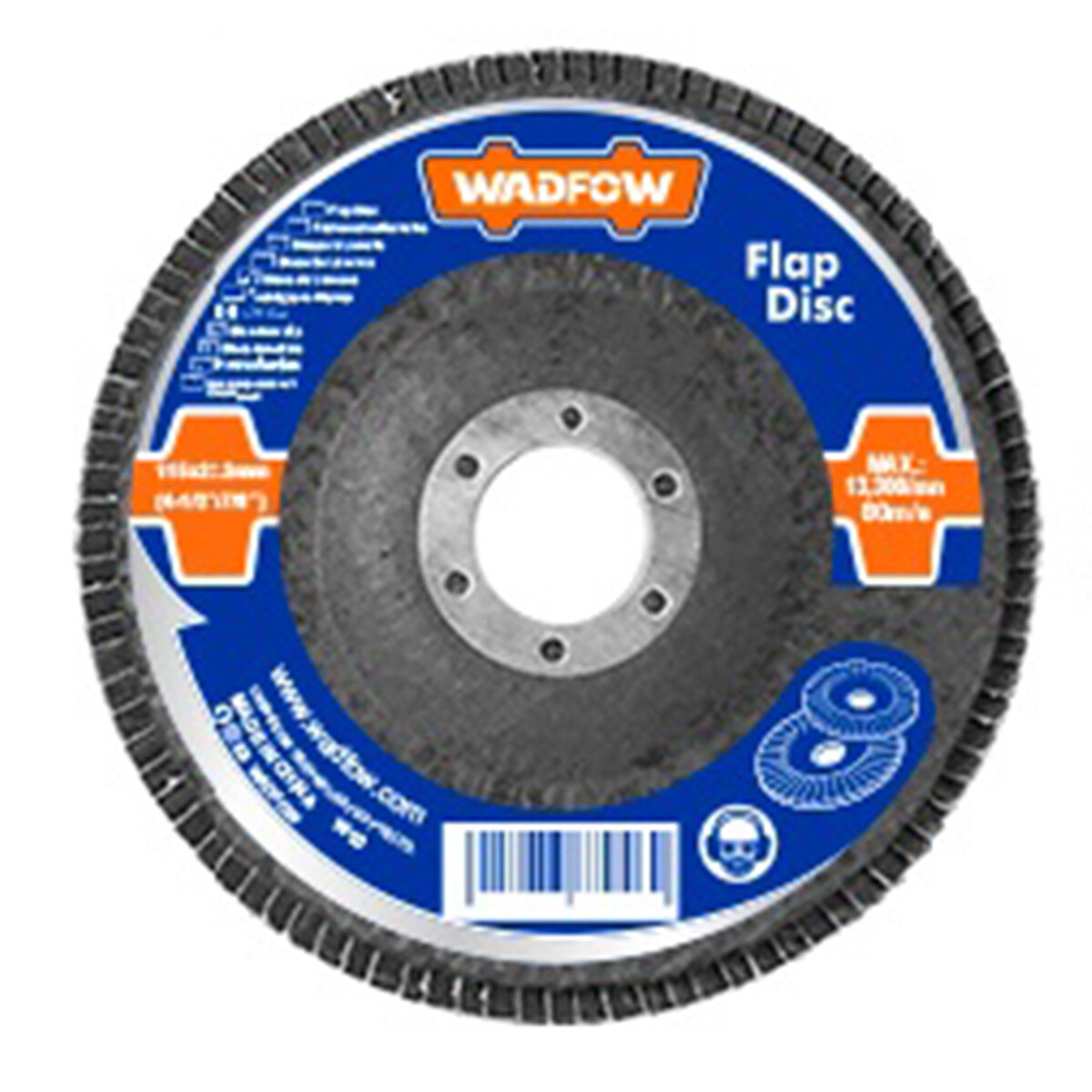 DISCO FLAP 115 MM GRANO 80 WADFOW 