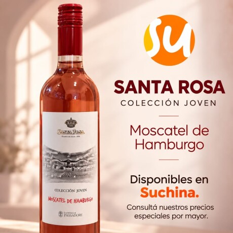 VINO SANTA ROSA 1LT (07) MOSCATEL HAMBURGO ROSAD (VIDRIO)(COL.JOVEN) VINO SANTA ROSA 1LT (07) MOSCATEL HAMBURGO ROSAD (VIDRIO)(COL.JOVEN)
