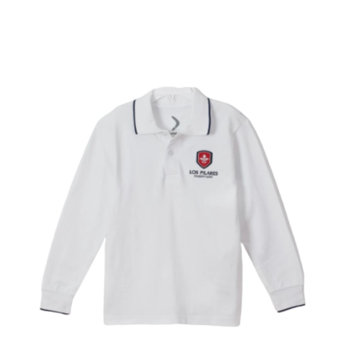 Remera Polo manga larga Los Pilares Blanco