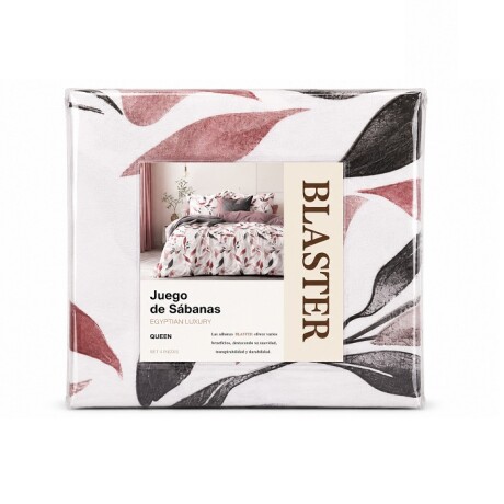 JUEGO DE SABANAS BLASTER QUEEN 4 PCS 220 X 230 CM 25NA-3-3 DISEÑOS VARIOS 001