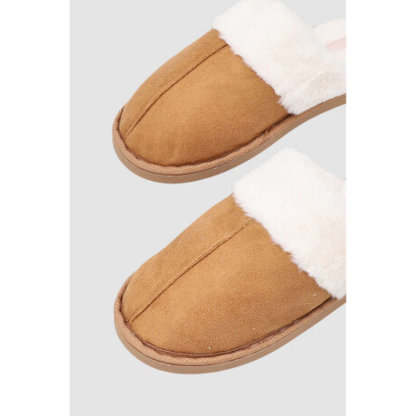 Pantufla basic fur inv25 Beige