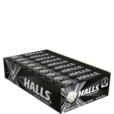 HALLS (01) NEGRA STRONG X12 HALLS (01) NEGRA STRONG X12